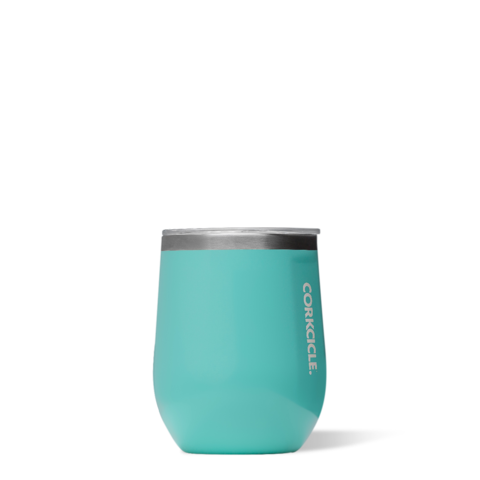 Corkcicle Stemless Wine 12oz Drinkware Drinkware Turquoise