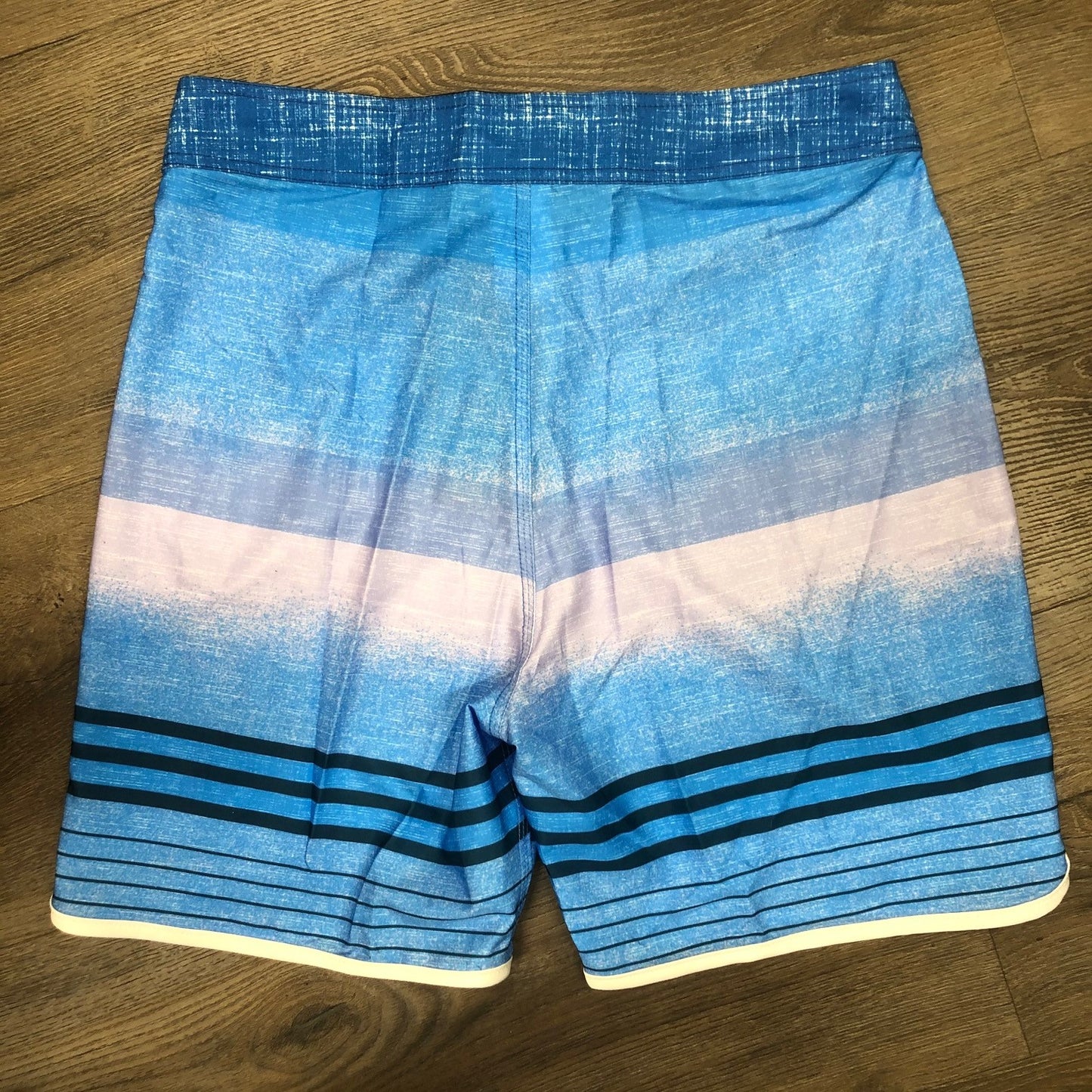 Surf World Mai Tai Kai Boardshort -The Surf World Collection - Blue Purple Mens Boardshorts