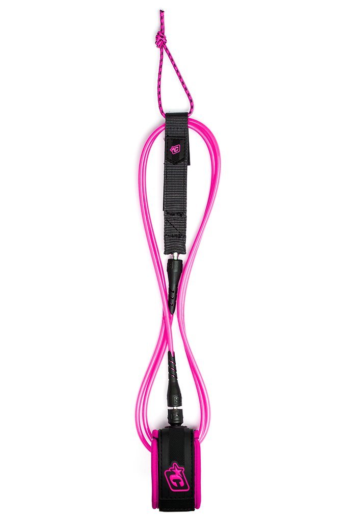 Creatures of Leisure Lite 6' Leash 6' x 3/16" - Multi Colors Surf Leash Pink