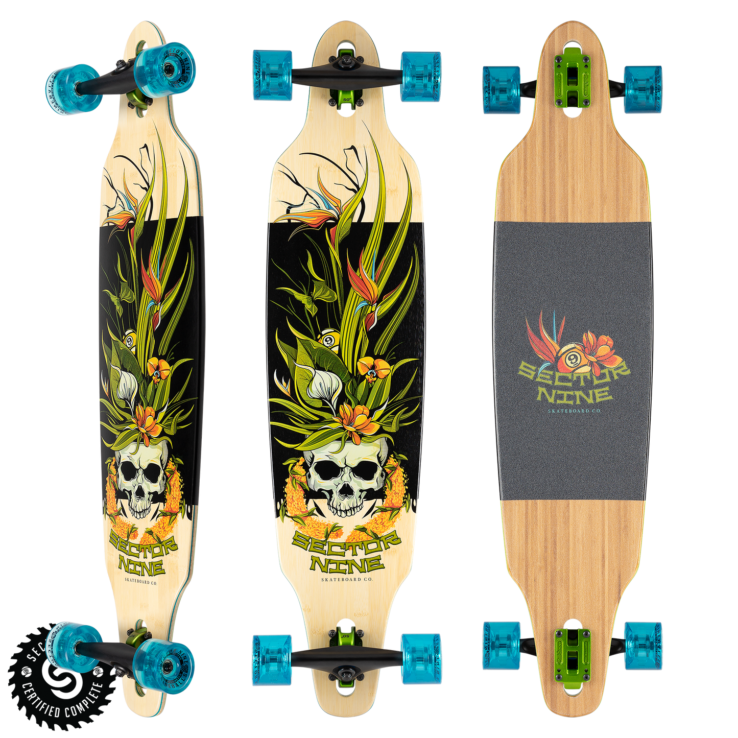 Sector 9 Lookout Lei Skateboard 41.125" Longboard Skateboard
