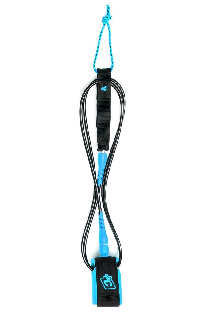 Creatures Of Leisure Pro 8 Surfboard Leash - Pick Your Color Surf Leash Black Cyan