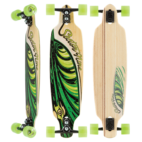Sector Nine Lucky Shoots Complete Longboard Skateboard Longboard Skateboard