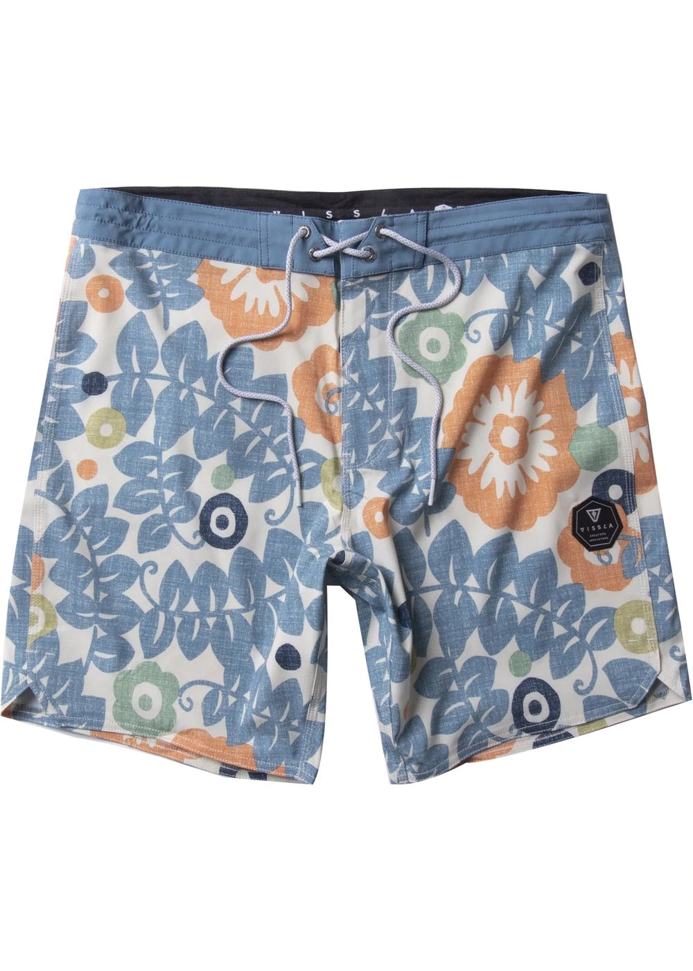 Vissla Zanzabar Boardshort Storm Blue – SURF WORLD - Main Image