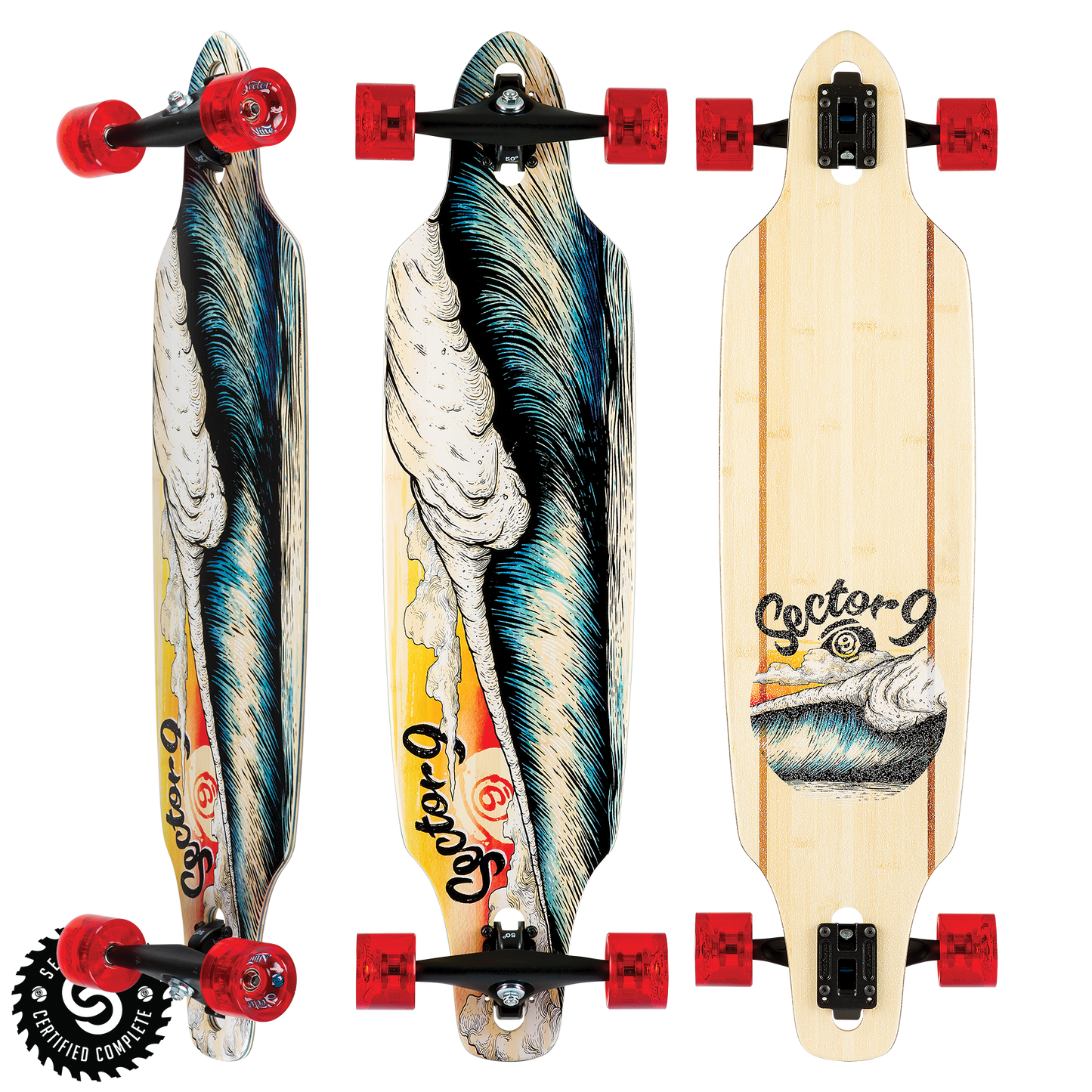 Sector 9 Macking Mini Lookout Longboard Skateboard Longboard Skateboard