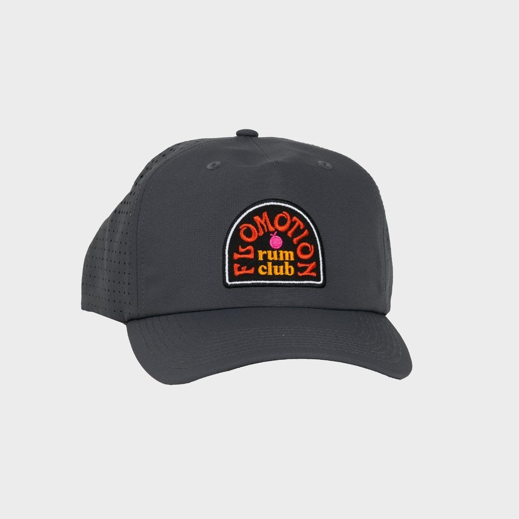 Flomotion Rum Club Tech Trucker Hat - charcoal Mens Hat