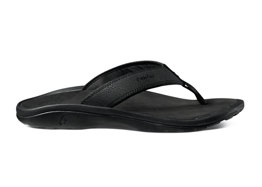 Olukai Ohana Men's Sandals - Black / Black Mens Footwear