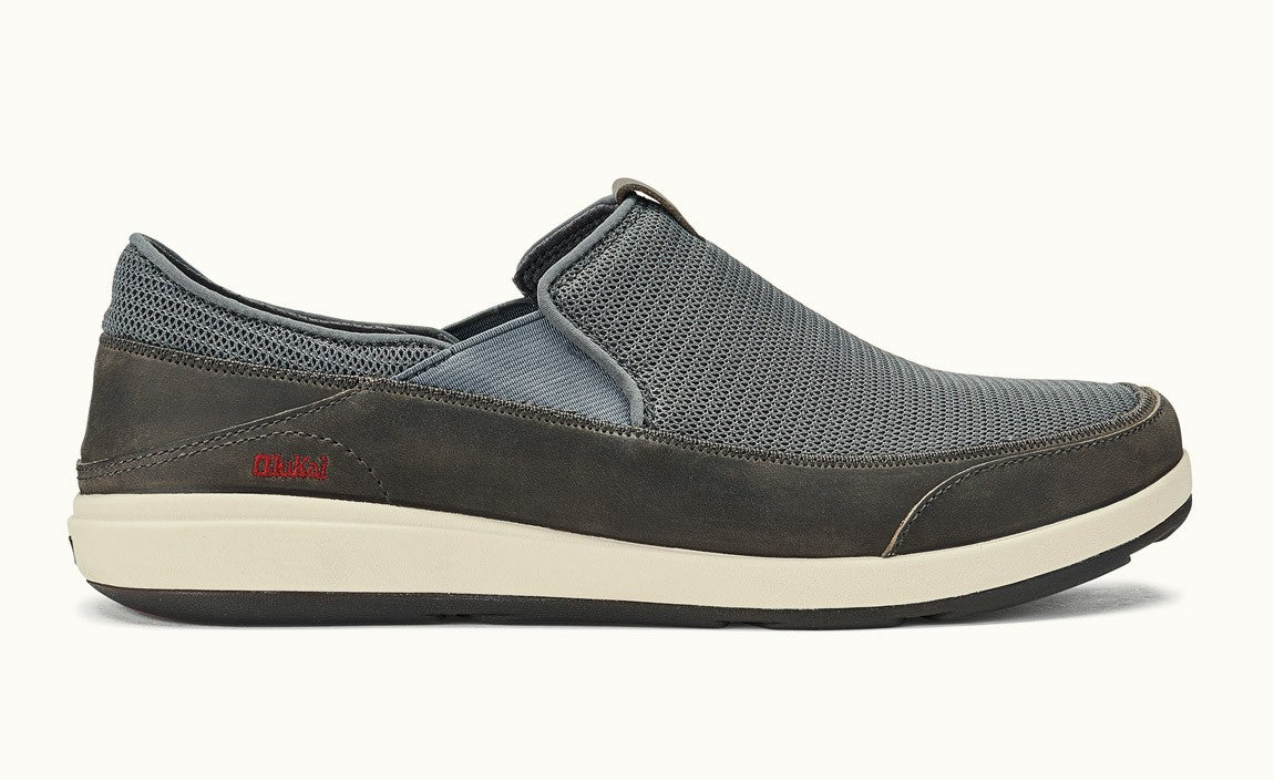 Olukai Makia Men's Shoes - Charcoal Charcoal Mens Footwear