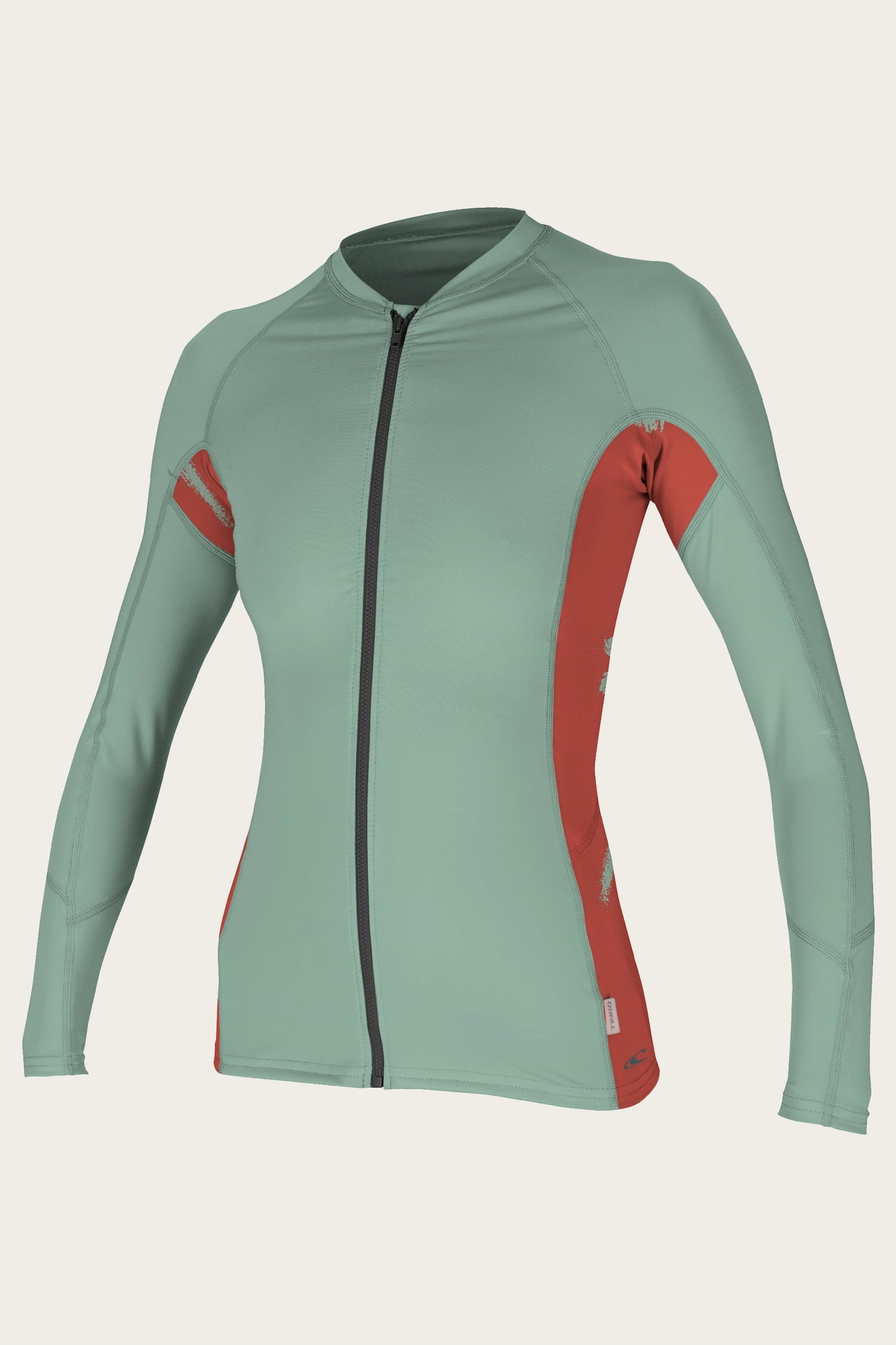 O'Neill Womens Full Zip L/S Sun Shirt Rash Guard 5313s Womens Rashguard