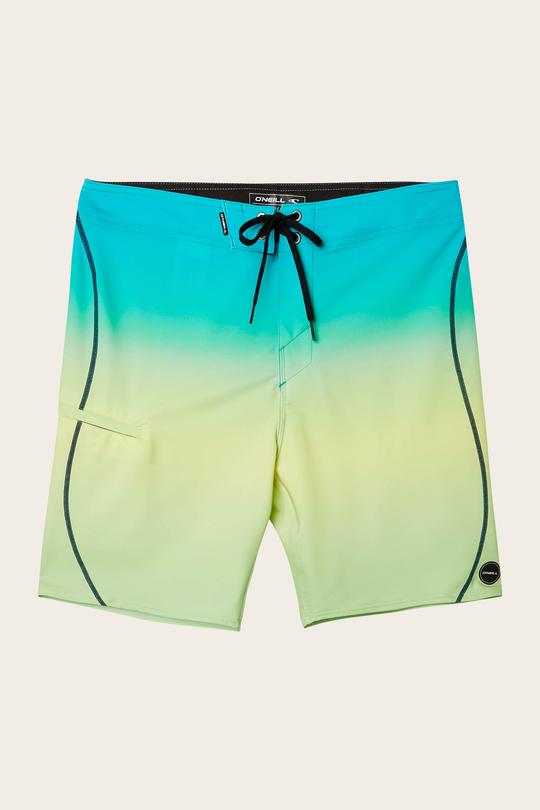 Oneill Hyperfreak S Seam Boys Boardshorts - Lime Fade Boys Boardshorts