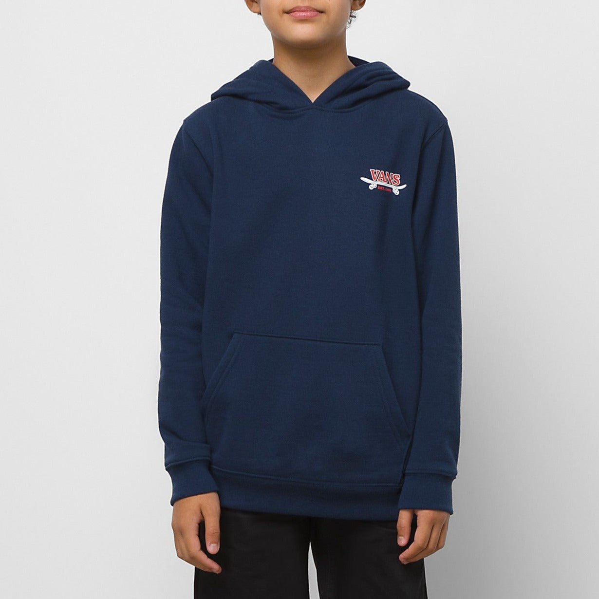 Vans Sk8 Lock Up Boys Hoodie- Navy Boys T Shirt