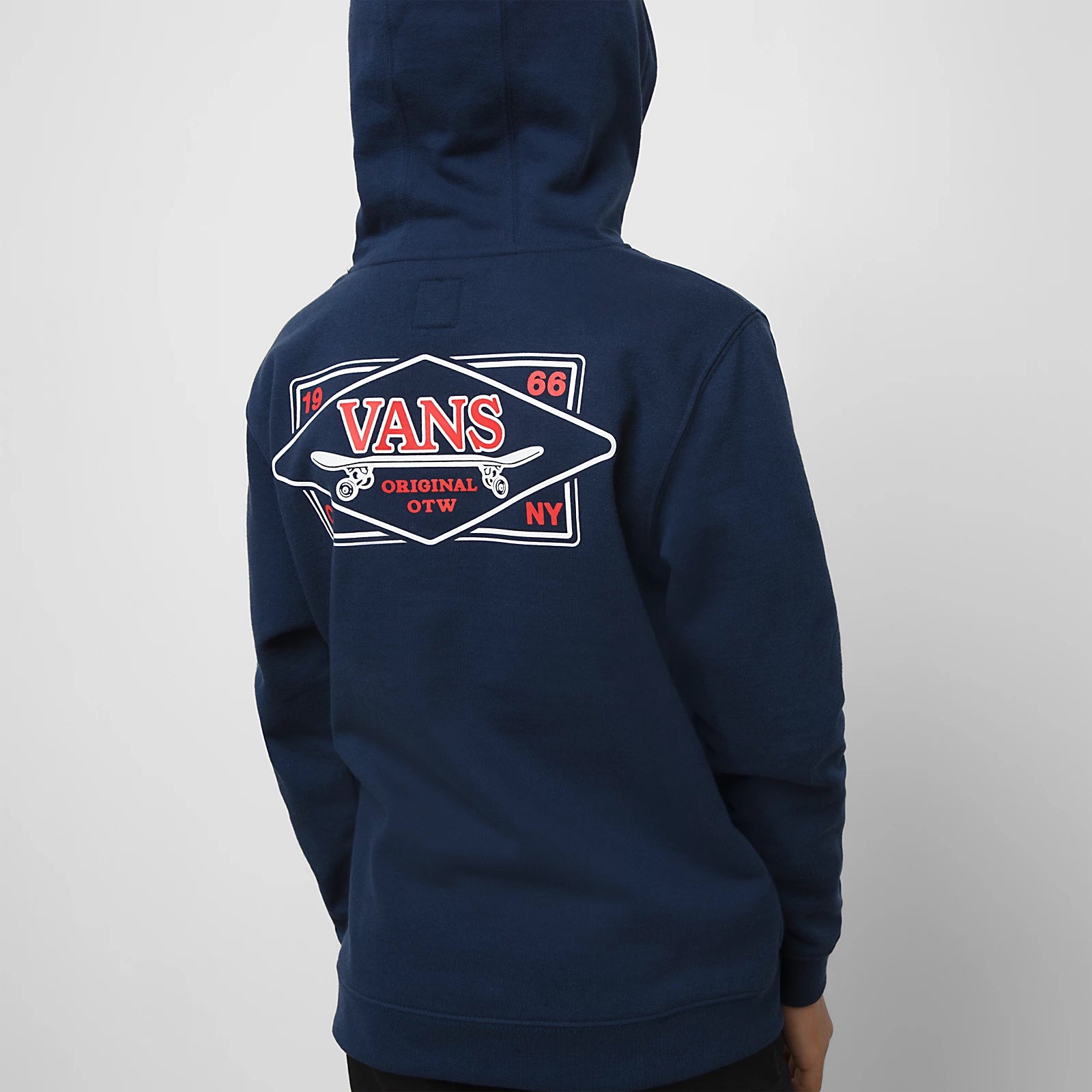 Vans Sk8 Lock Up Boys Hoodie Navy SURF WORLD SURF SHOP