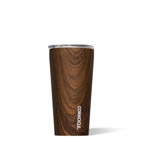 Corkcicle 24oz Walnut Wood Tumbler Cup Drinkware