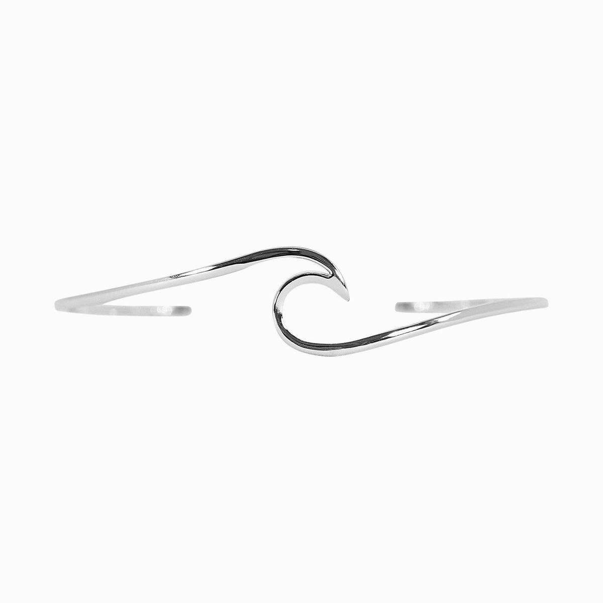 Pura Vida Silver Wave Cuff Bracelet Jewelry