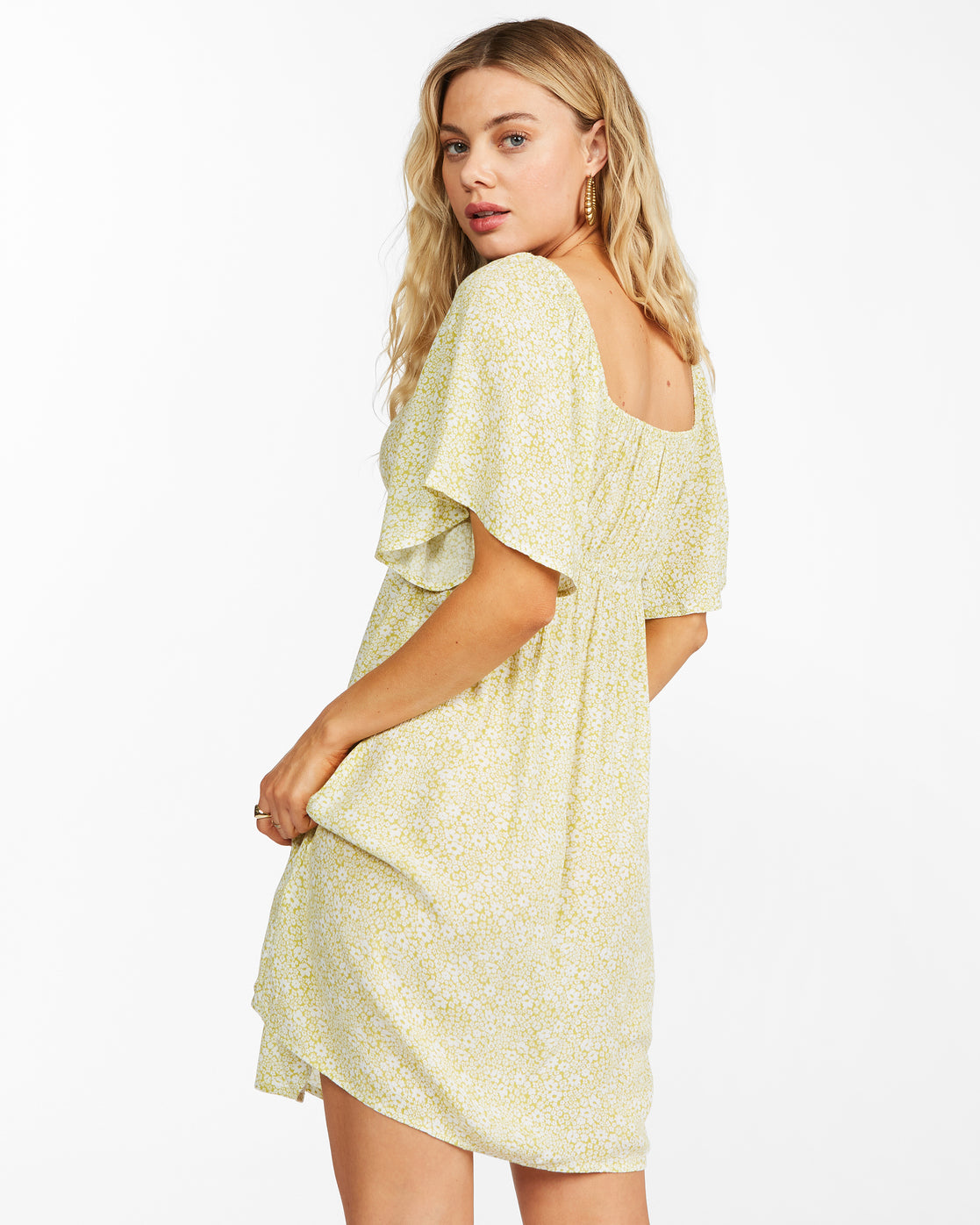 Billabong Secret Garden Dress - Lime womens dress