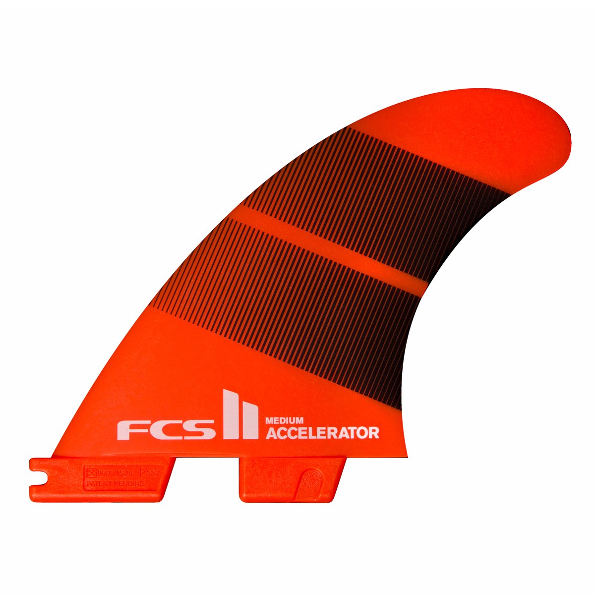 サーフィン FCS II Accelerator Glass Flex Surfboard Tri Fin Set Medium - 1