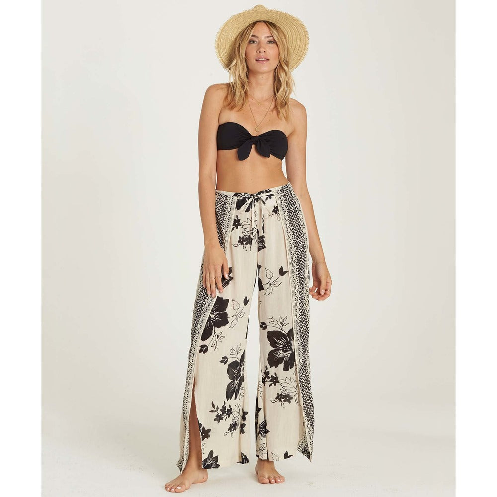 Billabong Adventure Spirit Womens Pants - Ivory - BCI - Black womens pants