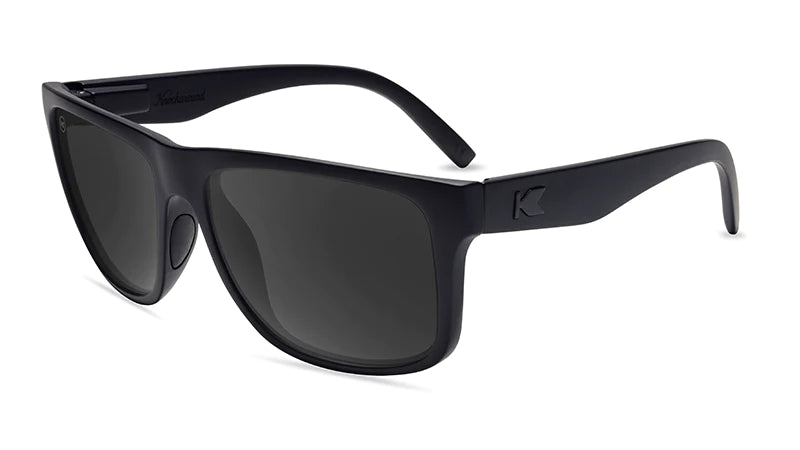 Knockaround Torrey Pines Sport Polarized Sunglasses -Black on Black sunglasses