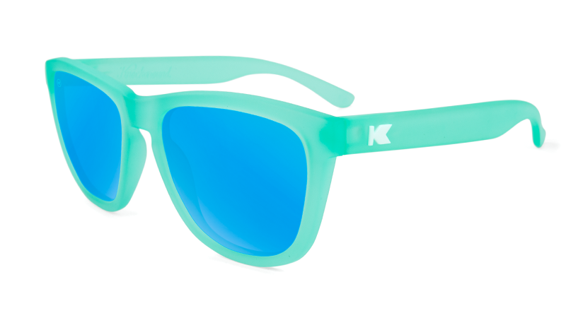 KnockAround Premiums Frosted Mint Polarized Sunglasses Sunglasses