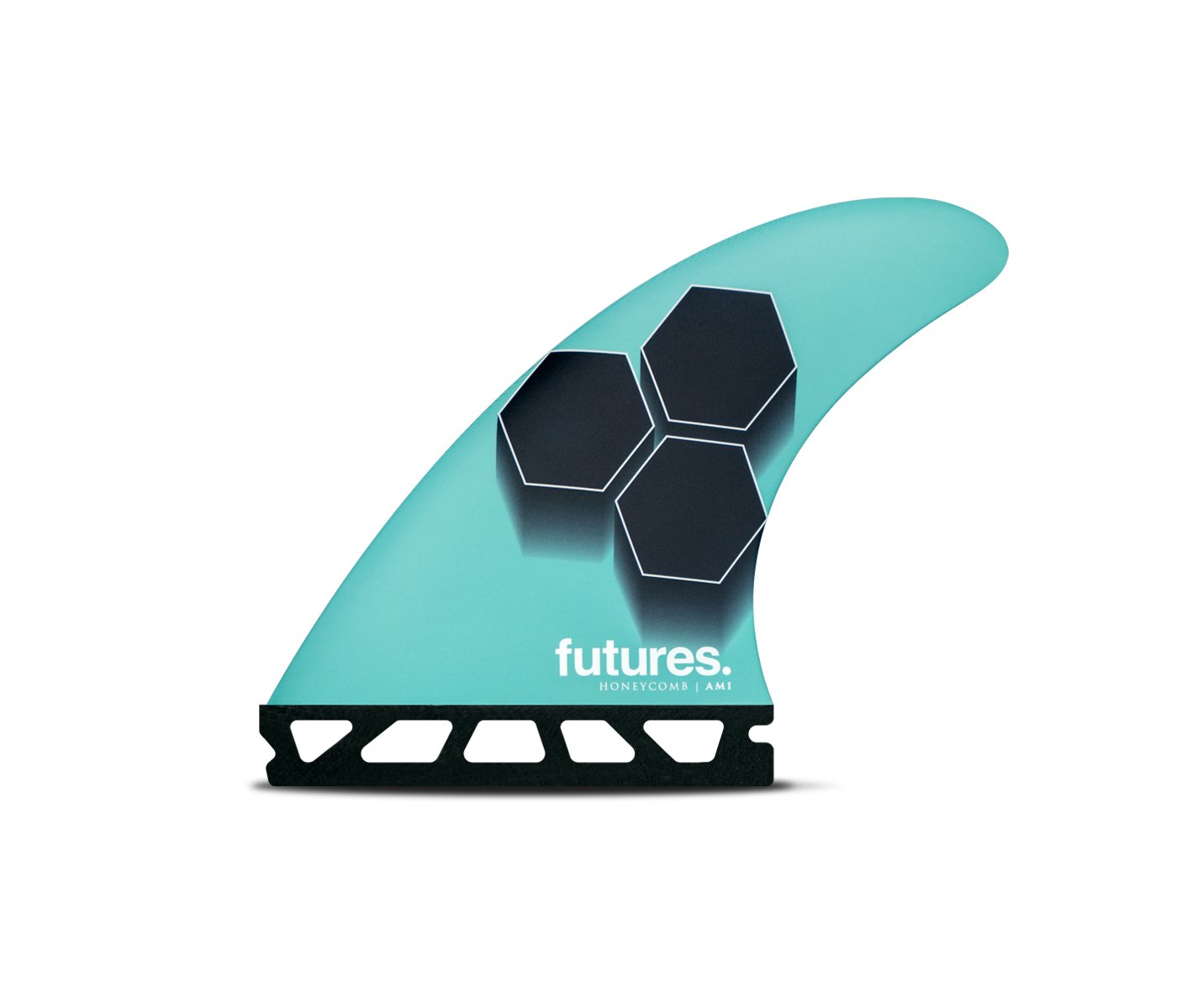 Futures Al Merrick AM1 Honeycomb Medium Fins - Teal Fins