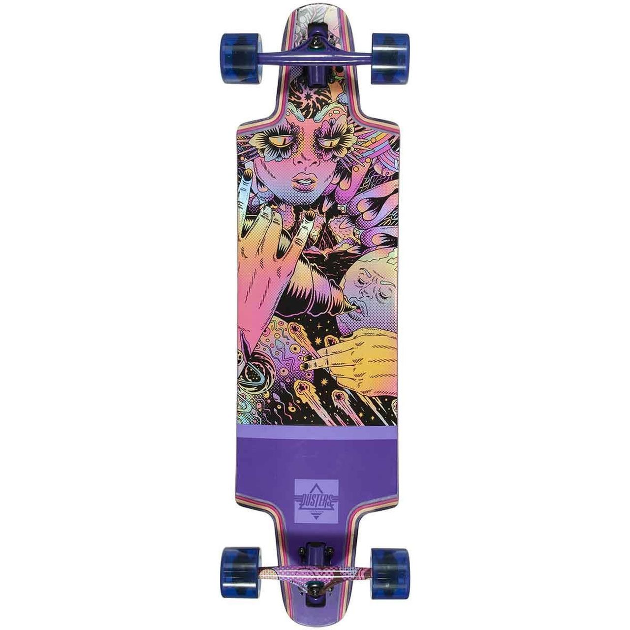 Dusters Gaya Longboard Skateboard Complete 36 x 9.5" Longboard Complete