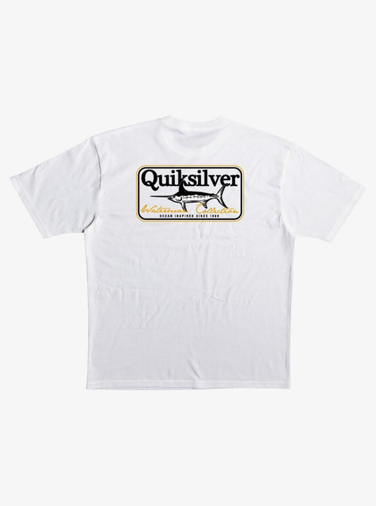 Quiksilver Night Fishing SS Tee - White
