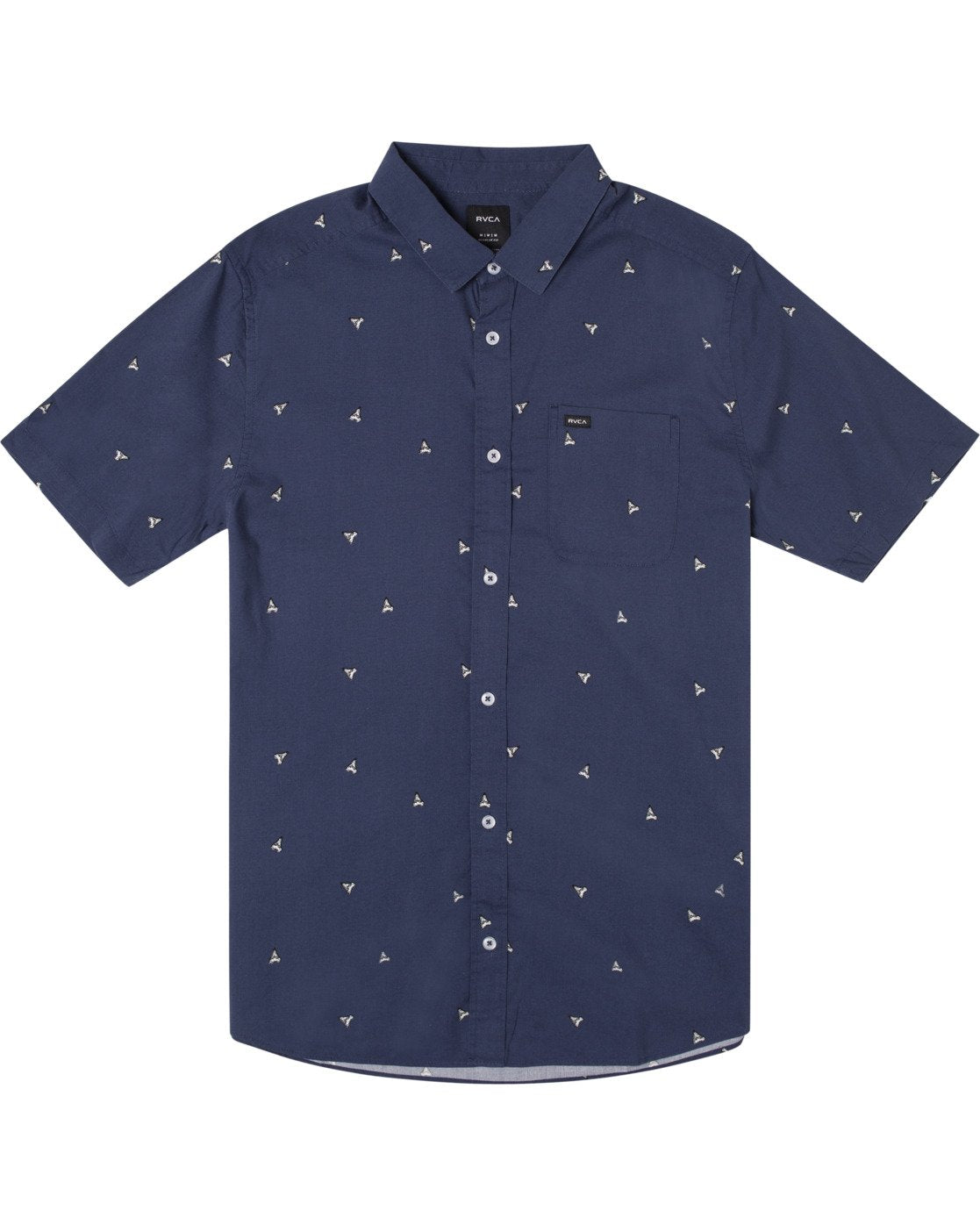 RVCA Matus Frenzy SS Woven Shirt Mens Woven
