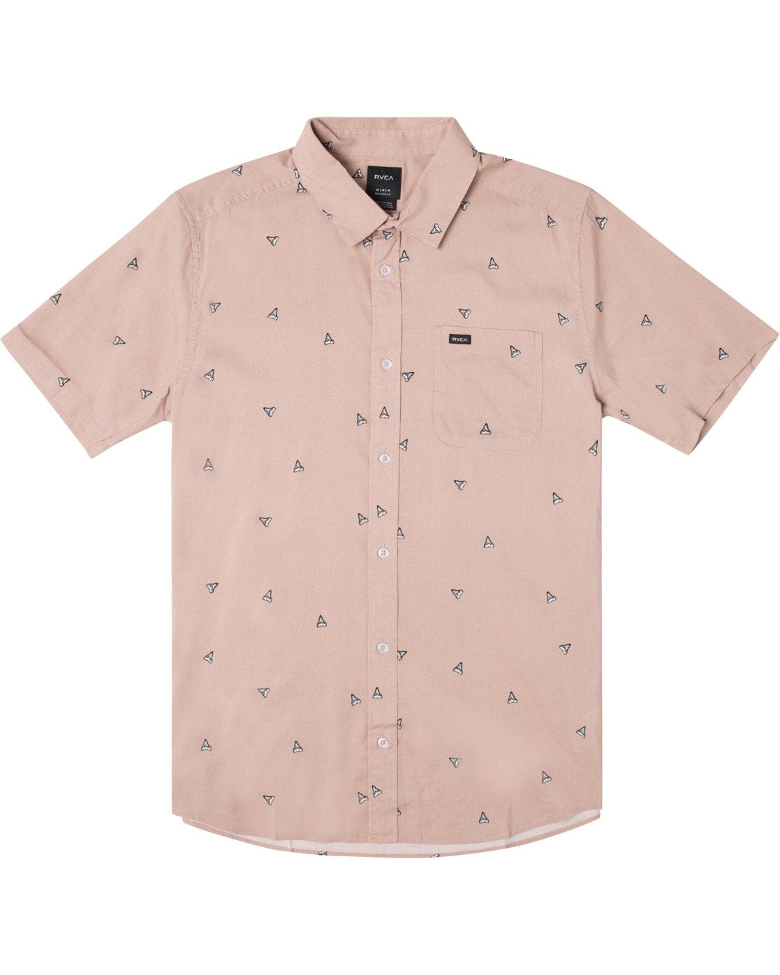 RVCA Matus Frenzy SS Woven Shirt Mens Woven