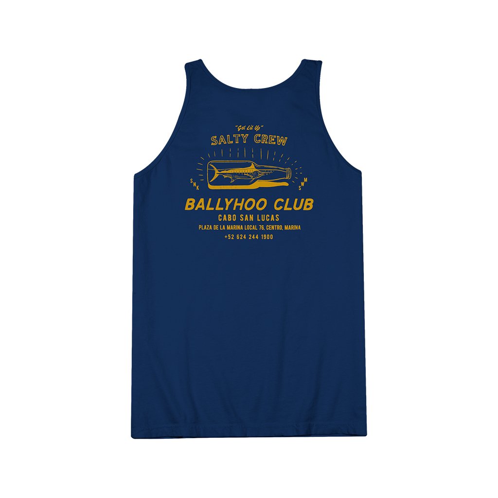 Salty Crew Ballyhoo Mens Tank Top - Navy Mens Tank Top