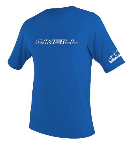Oneill Youth Basic SS Rash Tee - Pacific Blue 3422 Rashguard Sun Protection