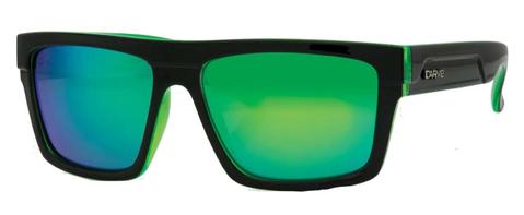 Carve Volley Sunglasses - Ast Colors Polarized Sunglasses Black Green Polarized