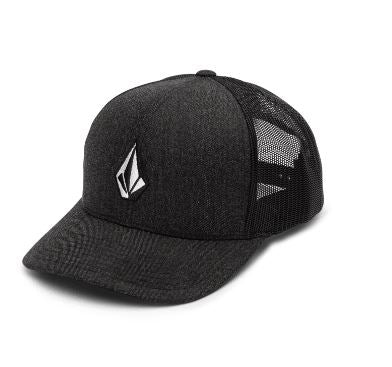 Volcom Full Stone Cheese Hat - Dark Charcoal Heather - Sea Navy Mens Hat Dark Charcoal Heather