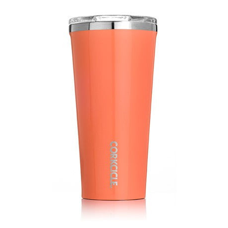 Corkcicle Tumbler 16 oz Gloss Peach Echo 2116GPE Drinkware