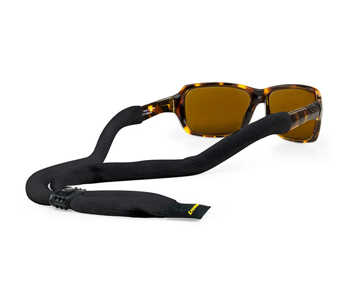 Croakies Cotton Suiter Black Sunglass Retainer