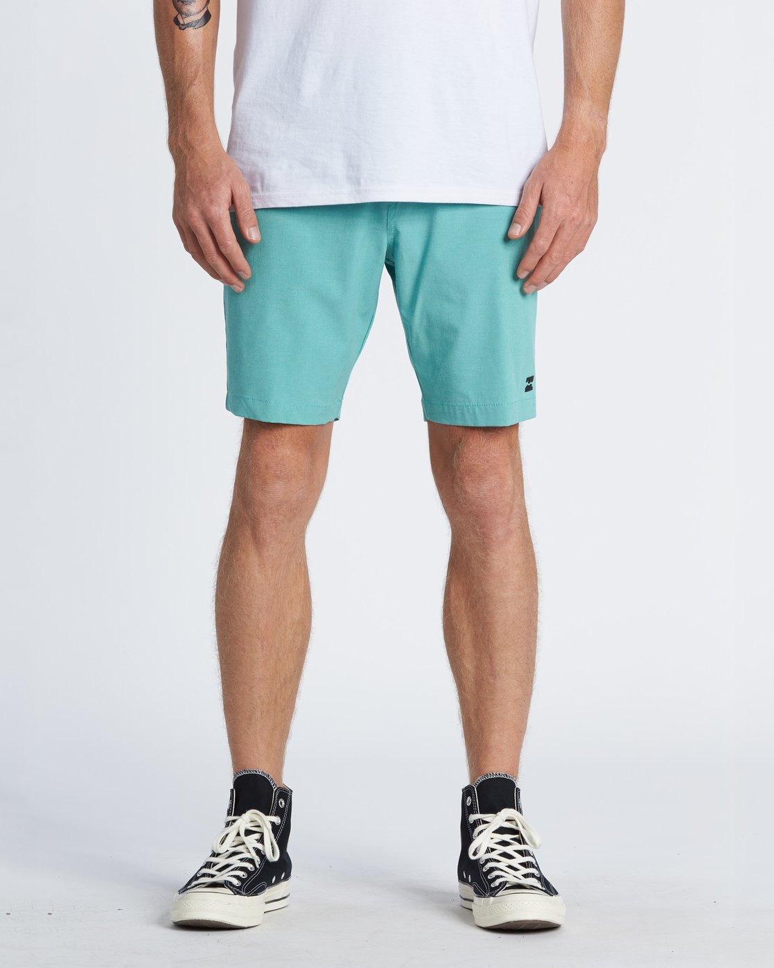 Billabong Crossfire X Mid Submersible Walkshort - Dark Mint Mens Shorts