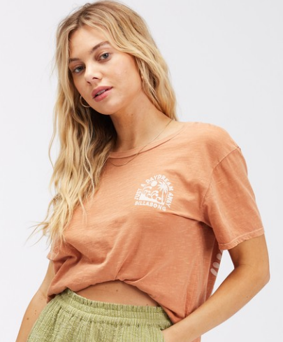 Billabong Daydream Away Women's Tee Shirt Womens T Shirt