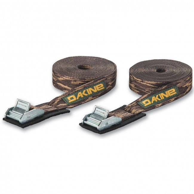 Dakine 12' Tie Down Basic Straps set of 2 - Camo tie downs