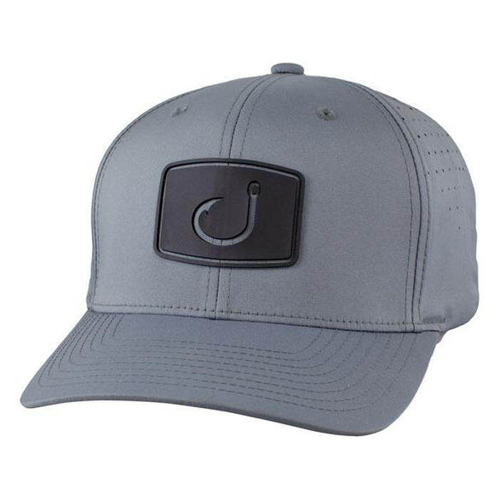 Avid Pro Performance Snap Back Hat - Black - Slate - White Mens Hat Slate Blue