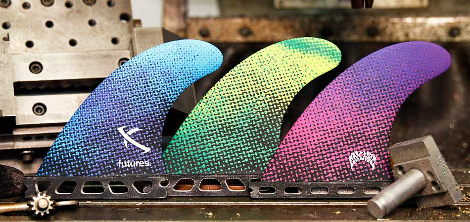 Futures Fins Lost Grom HC Tri Color Thruster Fins 1265908 Fins