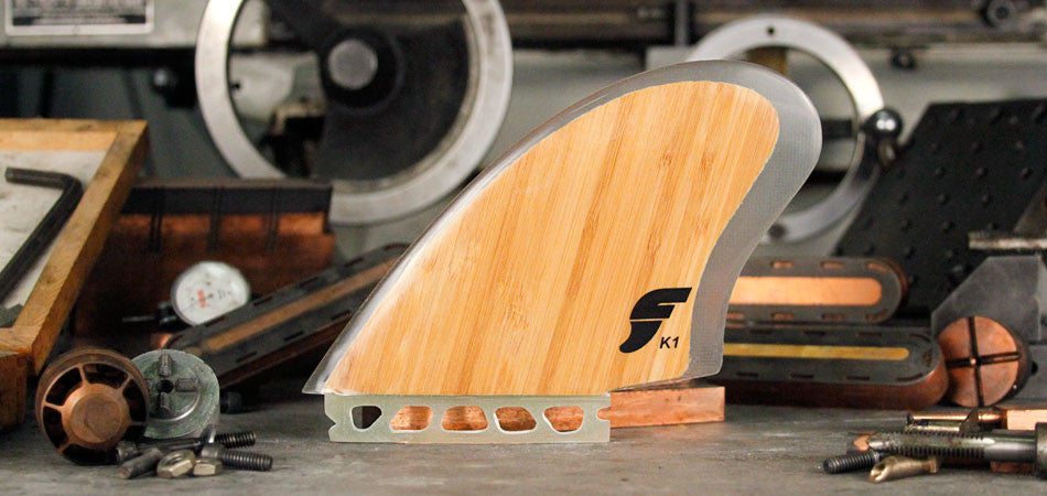 FUTURES Twin Fin Set FK1 HONEYCOMB KEEL- BAMBOO 151012020 Fins