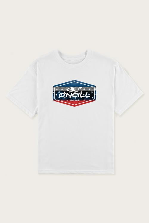 Oneill Boys Filler Tee White Boys T Shirt