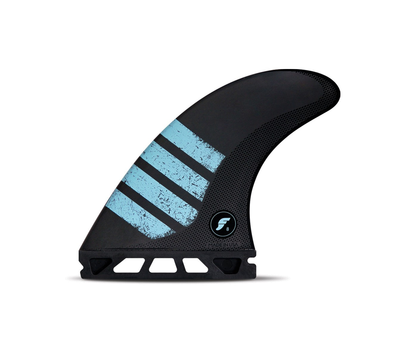 Futures Fins F8 Alpha Series Large Carbon Green Thruster Fins 1175324 Fins
