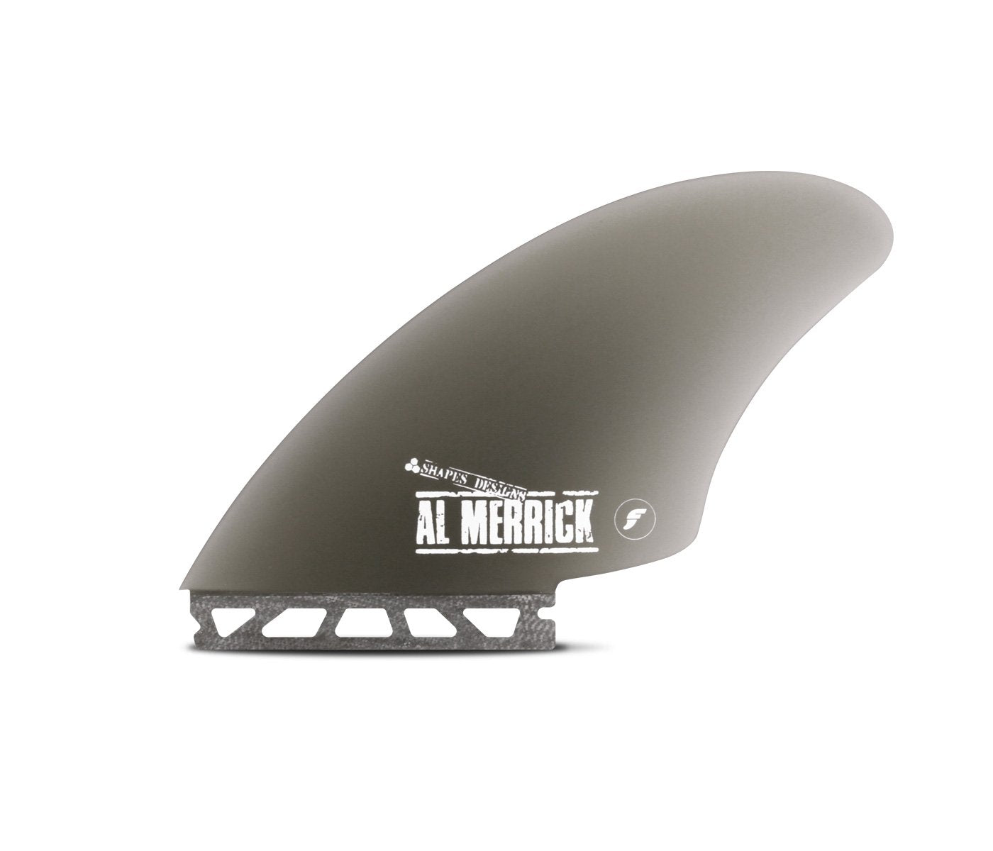 Futures Al Merrick Twin Fin Keel - Smoke Fins