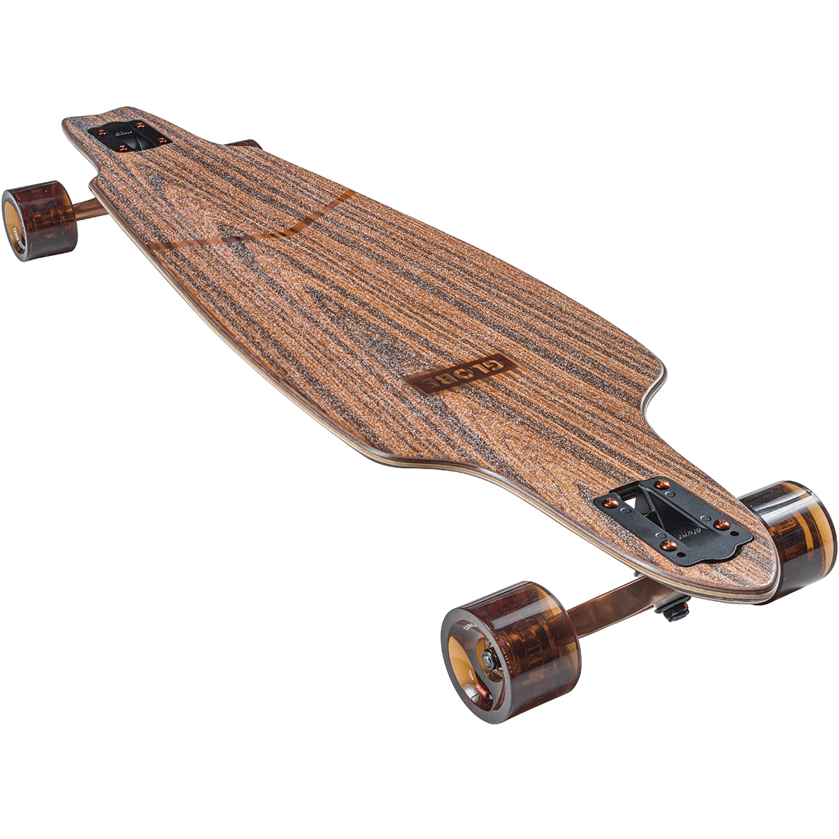 Globe Prowler Dropthru 38" Skateboard - Rosewood Copper - Bamboo Blue Mtns Skateboard