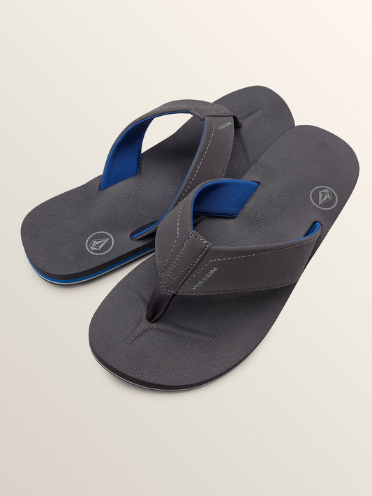 Volcom Victor Mens Sandal - Gunmetal Grey Mens Footwear