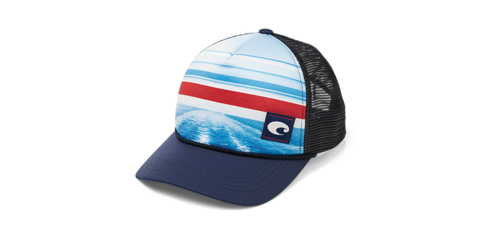 Costa Cutler Trucker Hat - Navy Mens Hat
