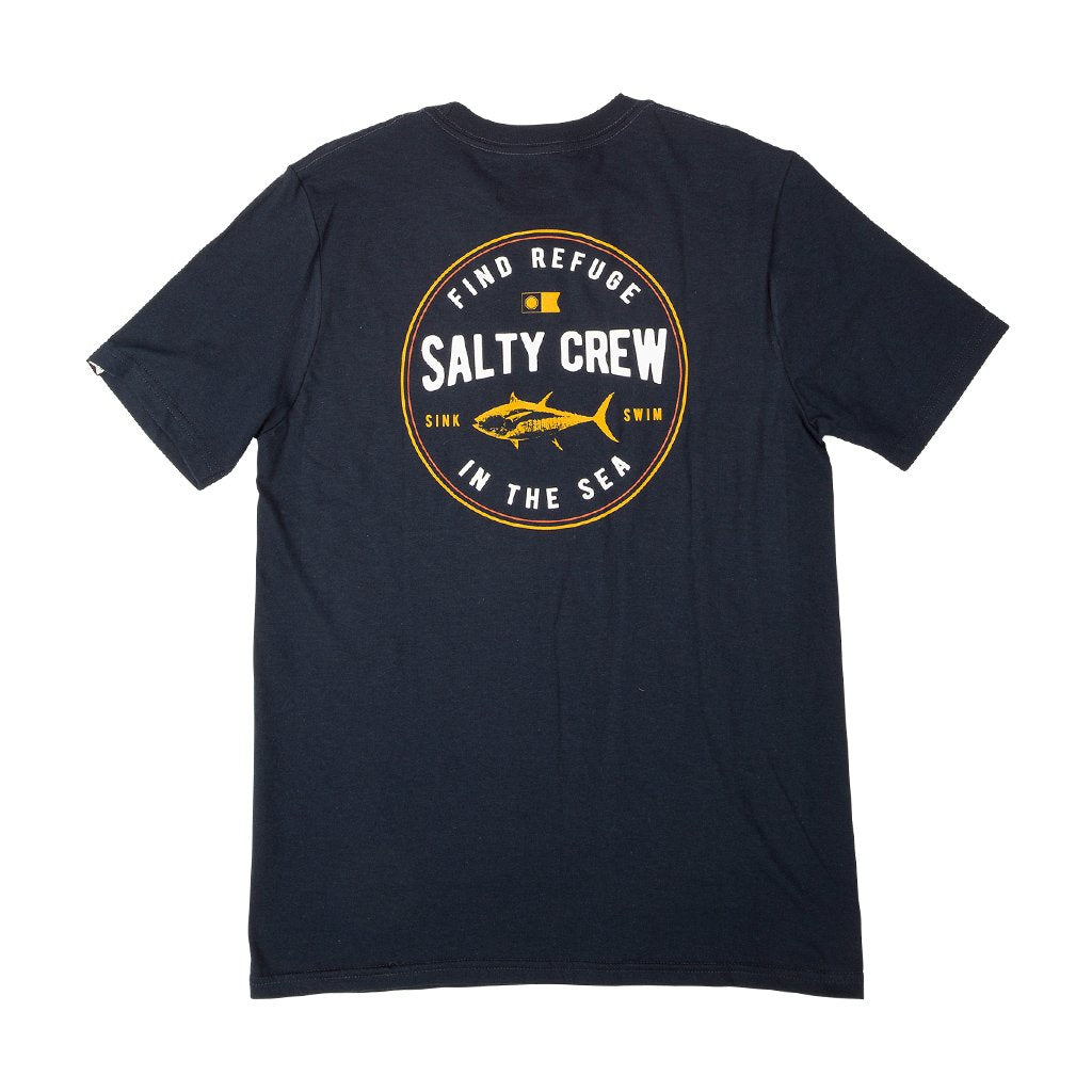 Salty Crew Harbor SS Boys T Shirt - Navy Boys T Shirt