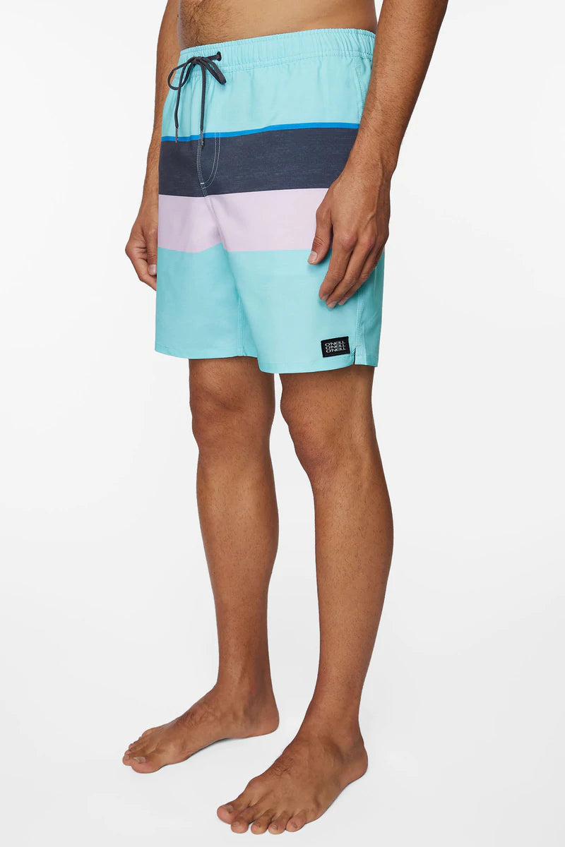 O'Neill Hermosa Volley Shorts 17" - Turquoise Mens Boardshorts