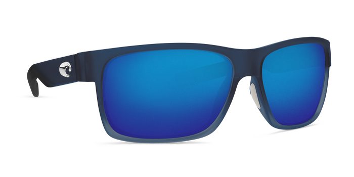 Costa Half Moon Bahama Blue Fade Blue Mirror 580P Sunglasses