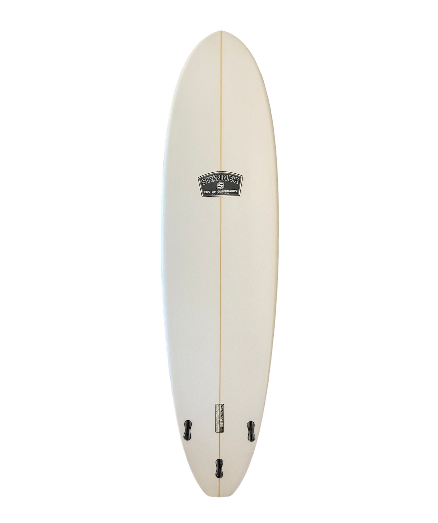 Skinner Surfboards 7'6 x 22.25" Mini Glider Poly Tri Fin - 53.3 Liter Surfboard