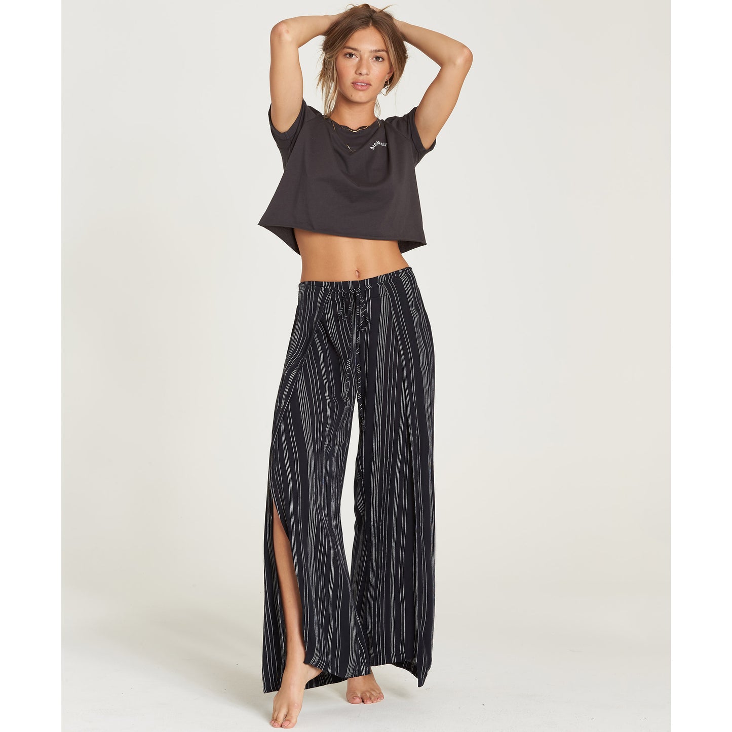 Billabong Adventure Spirit Womens Pants - Ivory - BCI - Black womens pants BCI